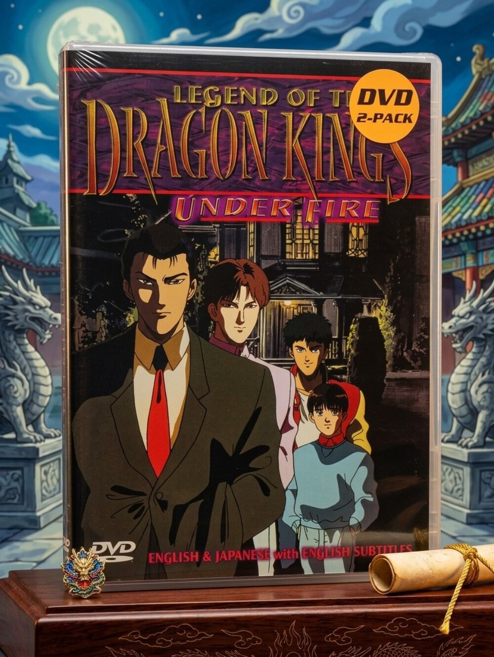 Legend of the Dragon Kings - Black Dragon/Under Fire 2-Pack (DVD, 2003) New